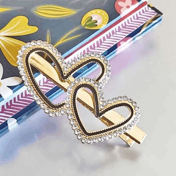 2/$21 Ladies 2 Piece Heart Happy Hair Accessory Set - Picture 6 of 8